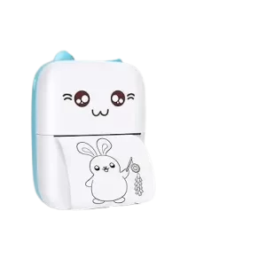 Wireless Mini Pocket Printer – Bluetooth Inkless Thermal Printer for Labels, Stickers, Text & Photos – iOS/Android Supported