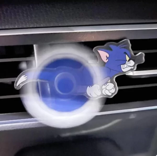 Tom & Jerry Car AC Vent Spinner – Animated Cat-and-Mouse Chase Air Vent Decoration | Universal Fit for All Cars & SUVs - Image 4