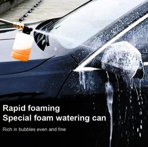 48V Cordless High-Pressure Washer – Rechargeable Portable Power Cleaner with 3-in-1 Adjustable Nozzle & 5M Hose for Car Wash, Garden & Home Cleaning - Image 4