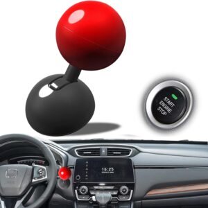 Funny Joystick-Style Car Engine Start/Stop Button Cover – Push Start Ignition Protector for Interior Styling & Fun Decor