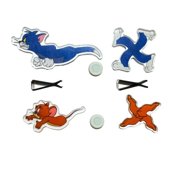 Tom & Jerry Car AC Vent Spinner – Animated Cat-and-Mouse Chase Air Vent Decoration | Universal Fit for All Cars & SUVs - Image 2
